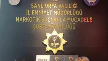 Şanlıurfa’da uyuşturucu operasyonu: 3 gözaltı