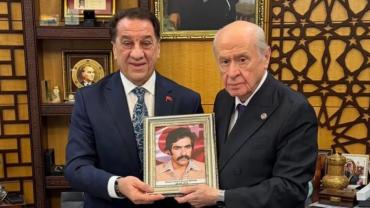 Şanlıurfalı isimden Bahçeli'ye anlamlı ziyaret