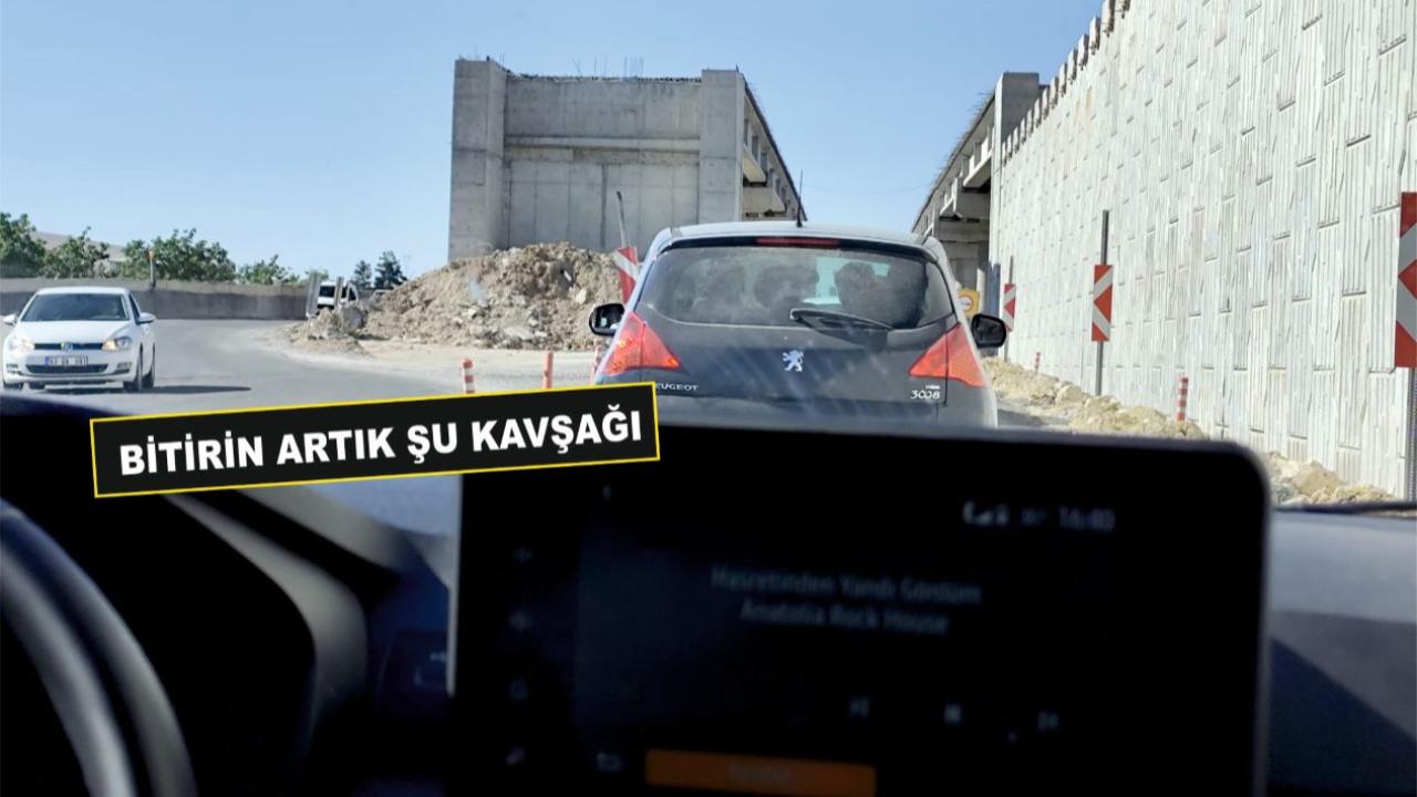 Şanlıurfalı şantiye görmekte yoruldu!