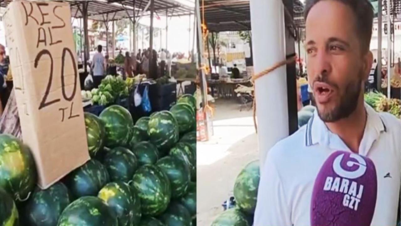 Şanlıurfalılar 'karpuza' dokunmaya başladı