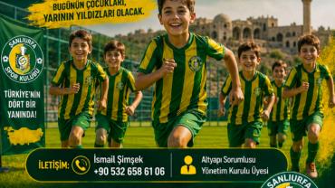 Şanlıurfaspor Spor Okulları Türkiye’ye açılıyor!