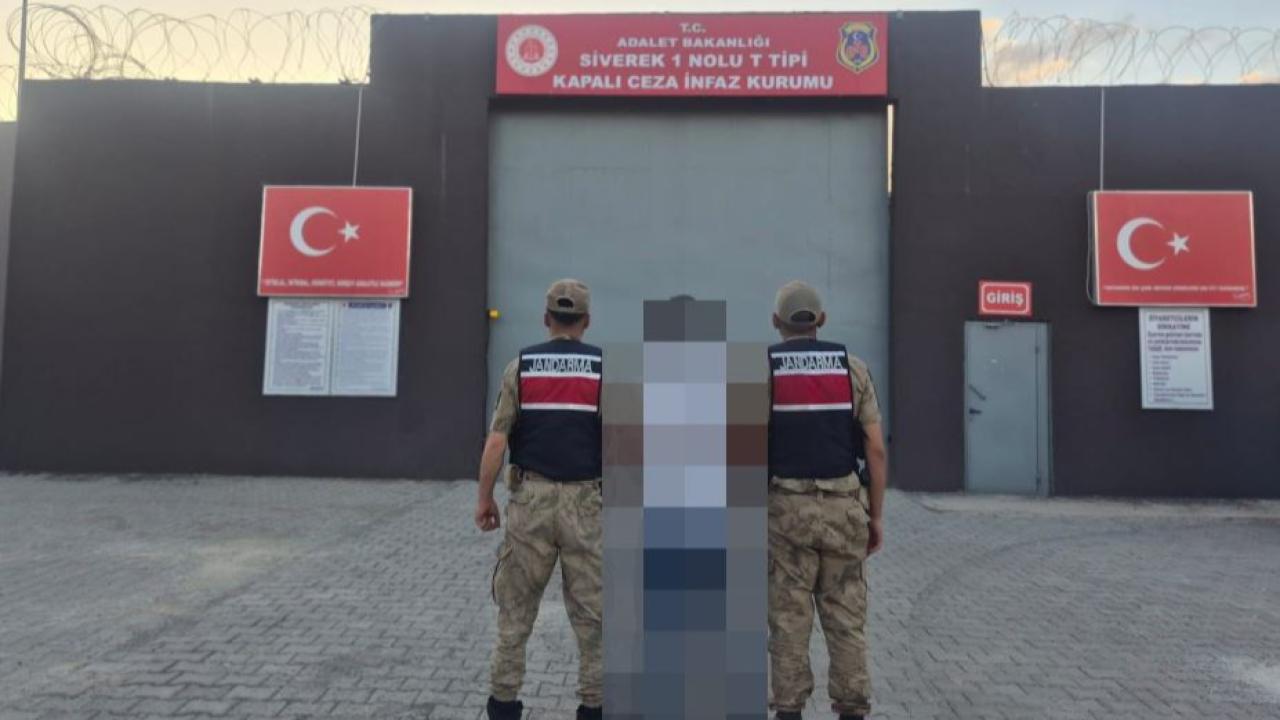 Siverek'te 7 yıl 6 ay hapis cezası bulunan firari yakalandı
