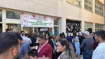 Siverek’te ruh sağlığı hastalarının el emeği ürünleri sergilendi