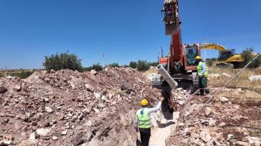 ŞUSKİ, Halfeti’de altyapıyı güçlendiriyor