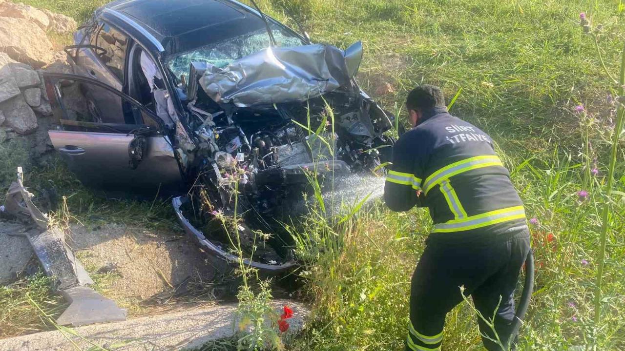 Trafik kazası: 1 yaralı