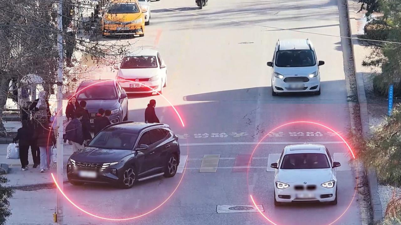 Yayalara öncelik vermeyen 240 sürücüye 1 milyon 358 bin TL ceza