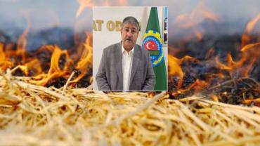 Ziraat Odası Başkanı Eyyüpoğlu'ndan Çiftçilere Anız Uyarısı (VİDEO)