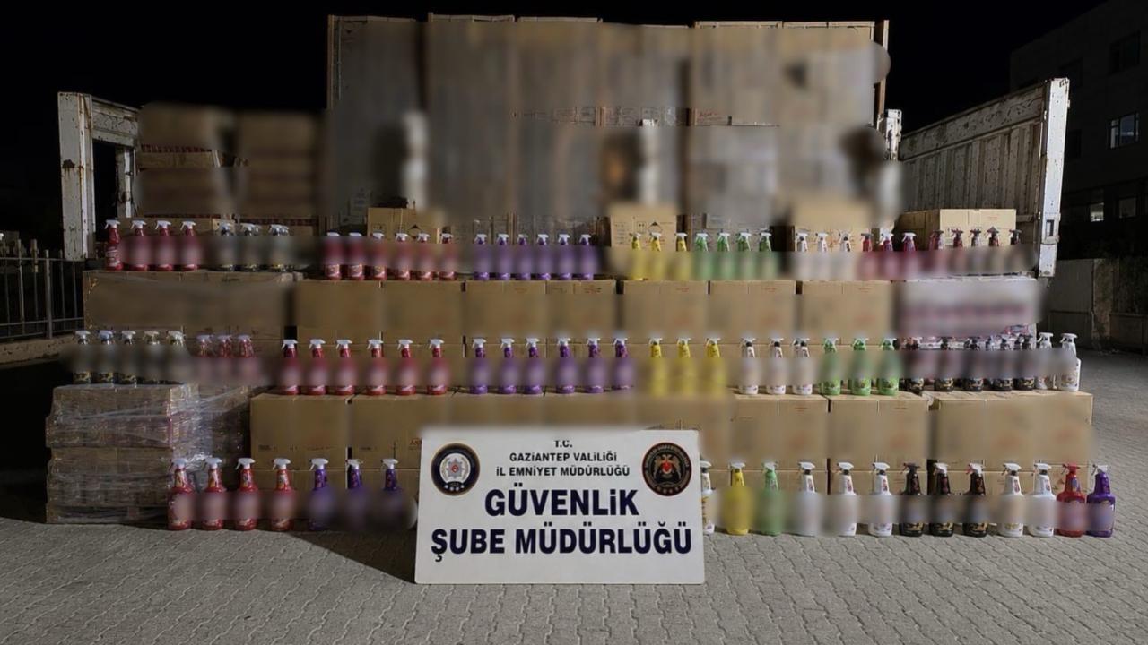 3 milyon 500 bin TL değerinde sahte temizlik ürünü ele geçirildi
