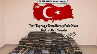 5 milyon lira değerinde kaçak tütün mamulleri ele geçirildi