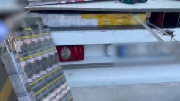 8 bin 450 paket kaçak sigara ele geçirildi