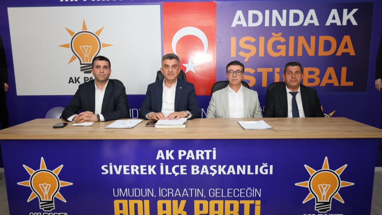 AK Parti Şanlıurfa'dan Siverek temasları