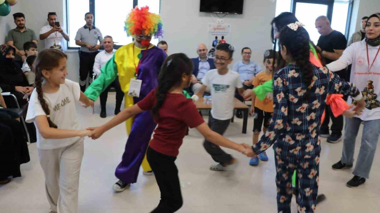 Ceylanpınar’da bir şifa projesiyle çocukların yüzü güldürülüyor