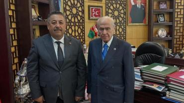 Faruk Bayuk'tan MHP Genel Başkanı Devlet Bahçeli'ye ziyaret