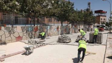 Fen işleri ekipleri Haliliye’nin dört bir yanında sahada