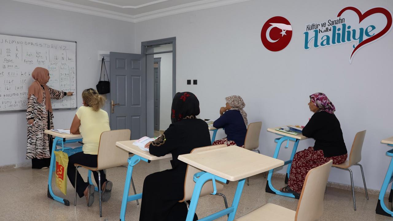 Kısas kültür merkezi kadınların üretim ve eğitim yuvası oldu