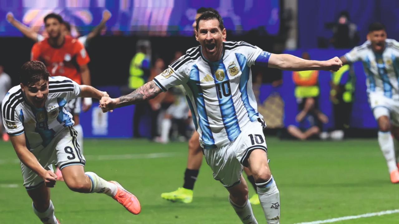 Messi'yi Mısır'lılar da durduramadı
