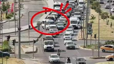 Kural tanımazlığa  dron destekli trafik denetimi