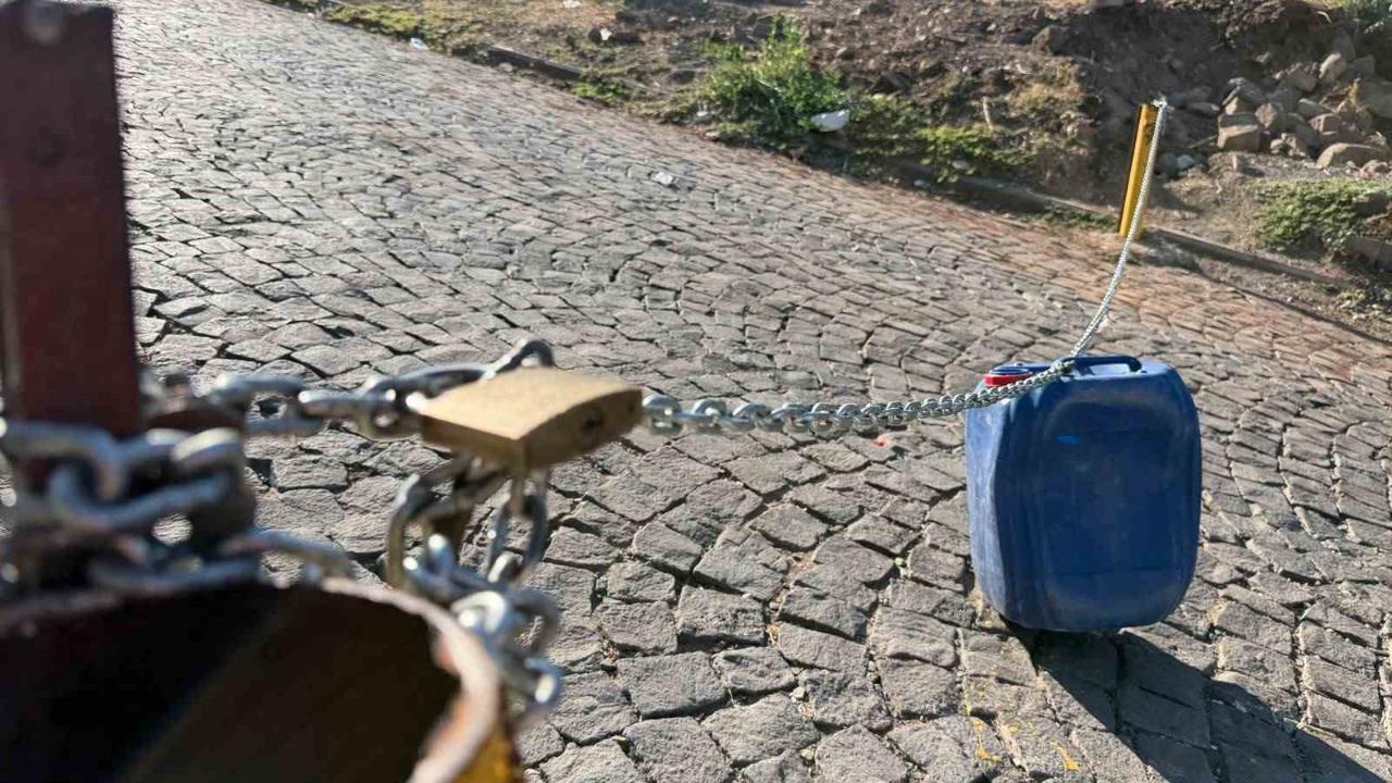 Şanlıurfa'da görünmez zincir sürücülere tuzak oldu