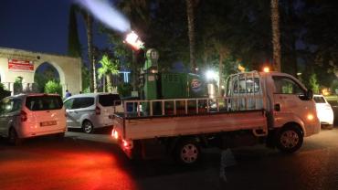 Şanlıurfa'da ilaçlama seferberliği ekipler gece gündüz sahada