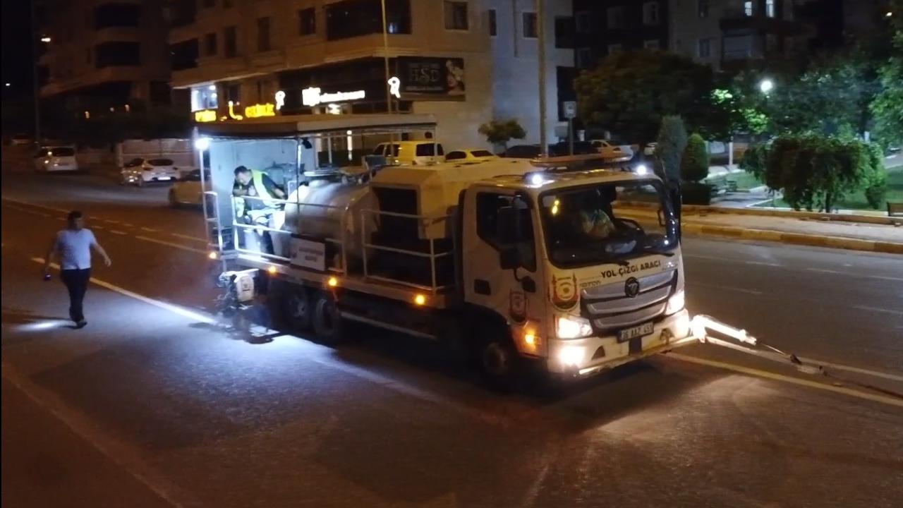 Şanlıurfa'da trafik güvenliği için gece gündüz mesai