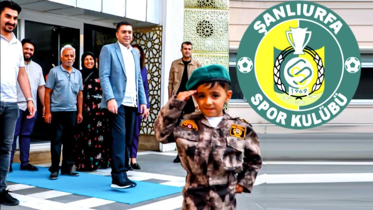 Şanlıurfaspor'dan Emre ve ailesine jest