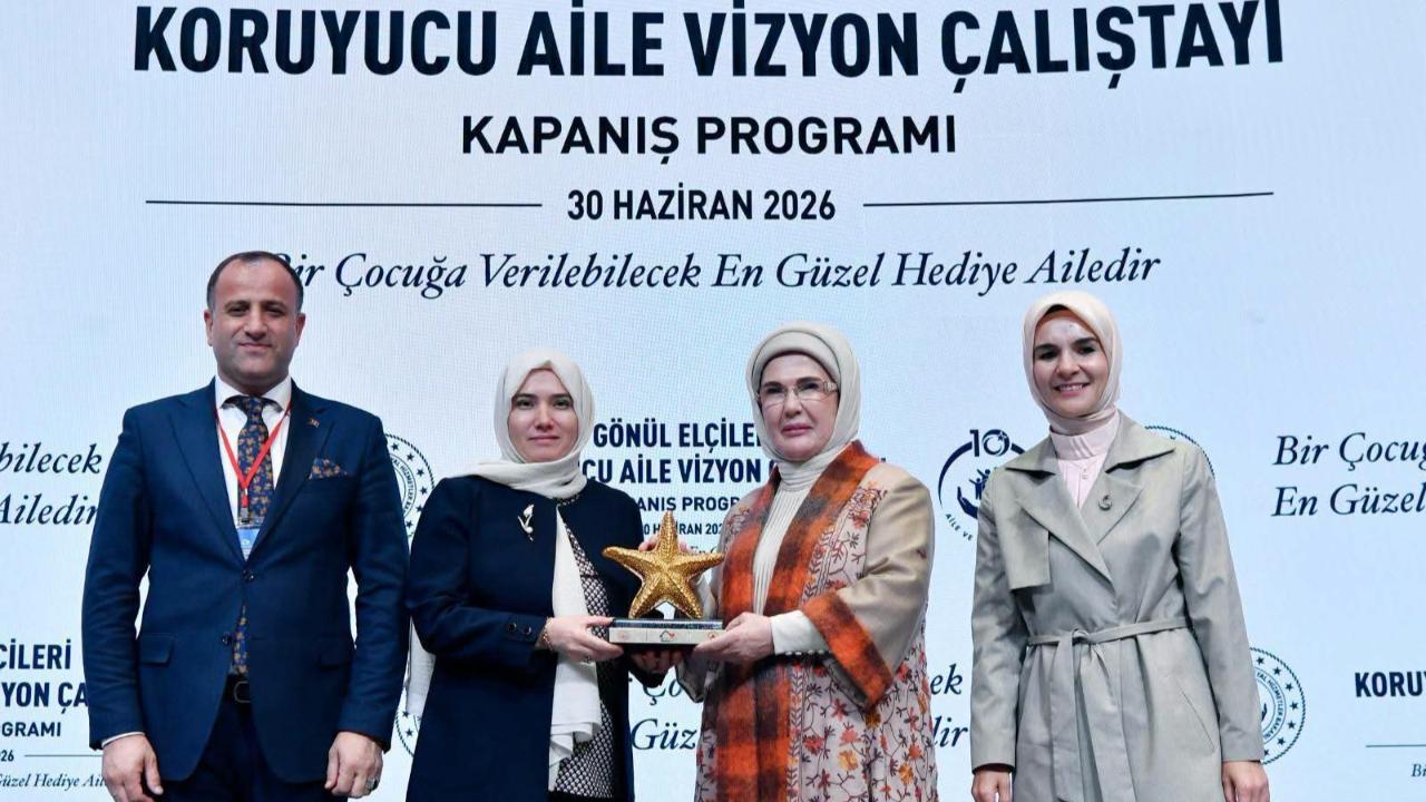 Şanlıurfa'ya ‘Geçici Koruyucu Aile Hizmeti Özel Ödülü’