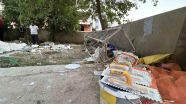 Siverek’te inşaat asansörünün halatı koptu: 2 ölü