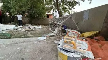 Siverek’te inşaat asansörünün halatı koptu: 2 ölü