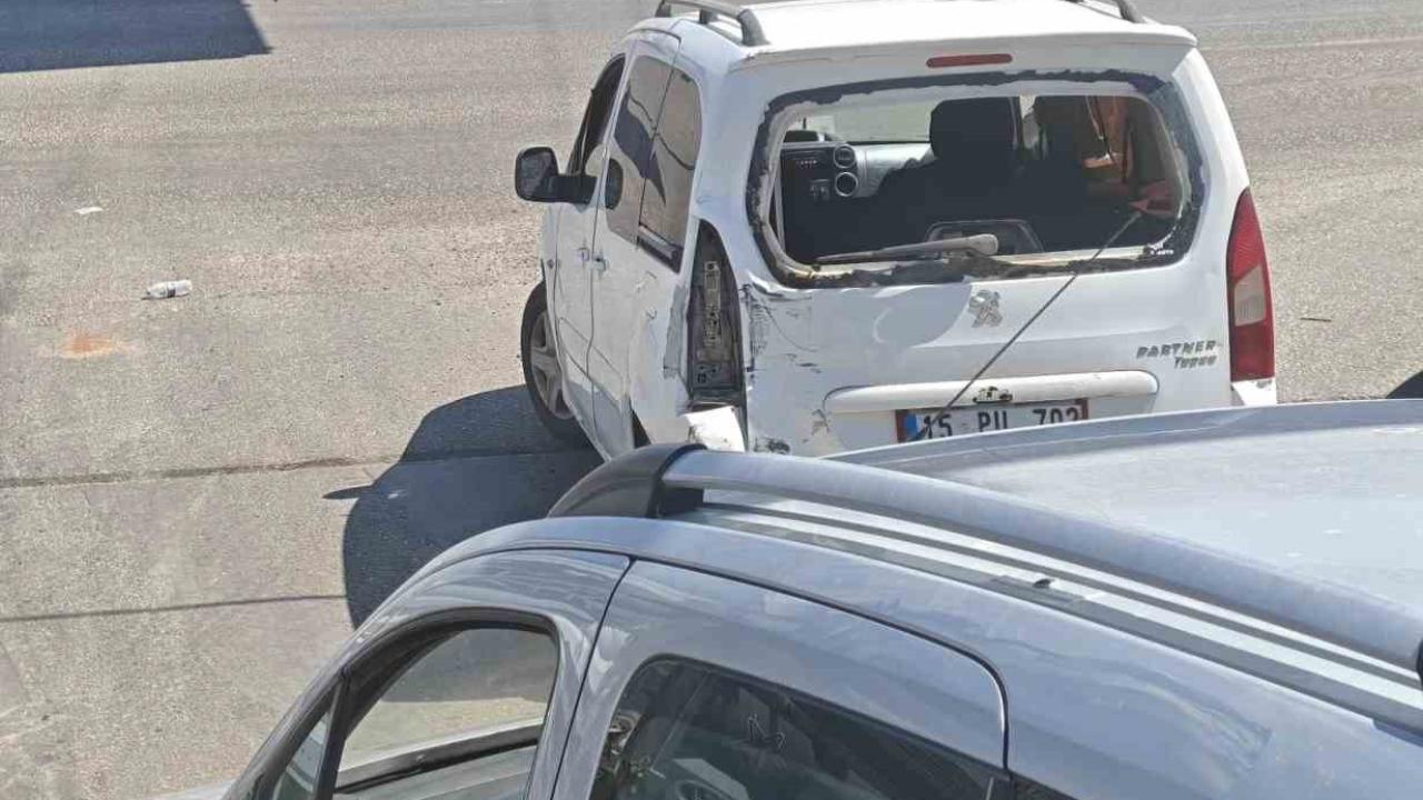 Trafik kazası: 2 yaralı