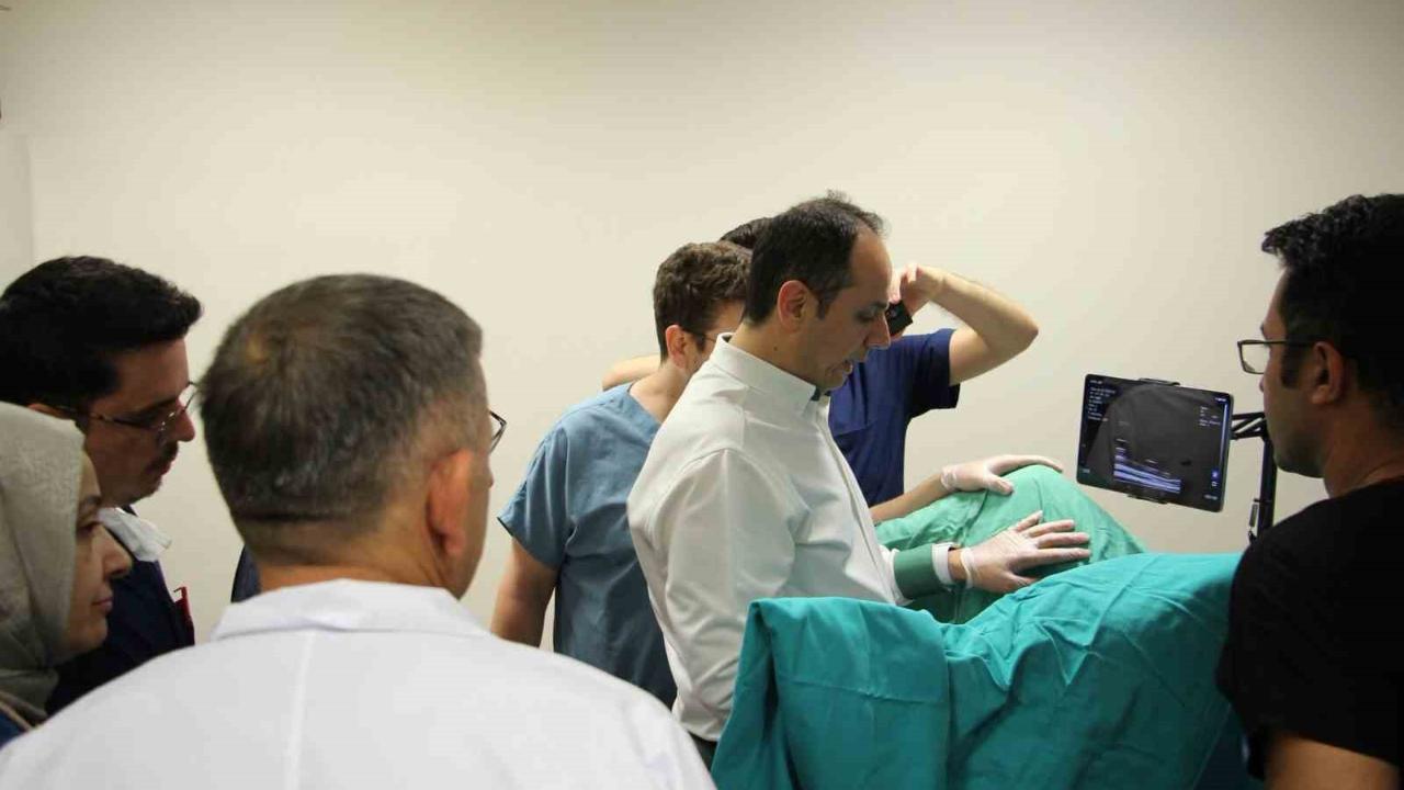 transperineal prostat biyopsisi eğitimi düzenlendi