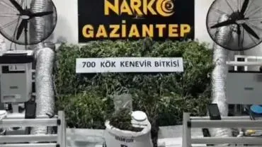 Uyuşturucu imalathanesine baskın