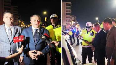 Vali Şıldak, sahaya indi: 14 farklı noktada eş zamanlı denetim (VİDEO)