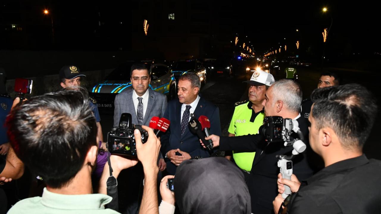 Vali Şıldak, sahaya indi: 14 farklı noktada eş zamanlı denetim (VİDEO)