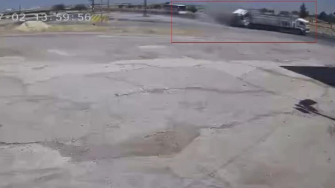 Viranşehir’deki ölümlü kazanın görüntüleri çıktı (VİDEO)
