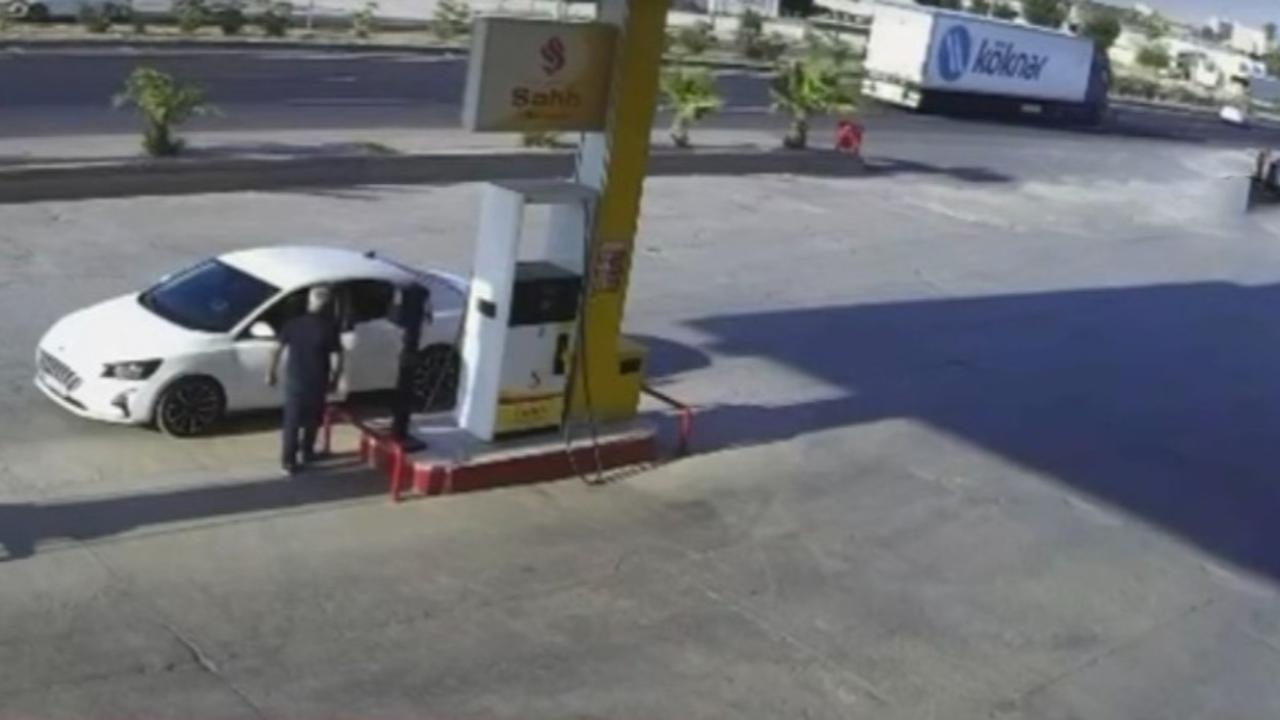Yaşlı kadının hayatını kaybettiği kazanın görüntüleri ortaya çıktı