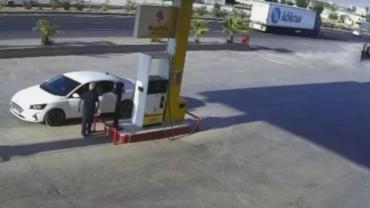 Yaşlı kadının hayatını kaybettiği kazanın görüntüleri ortaya çıktı