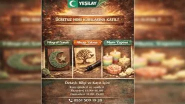 Yeşilay Şanlıurfa’dan ücretsiz yaz sanat kursları