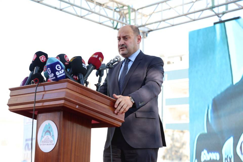 Eyyübiye Belediye Hizmet Binasının Temeli Atıldı