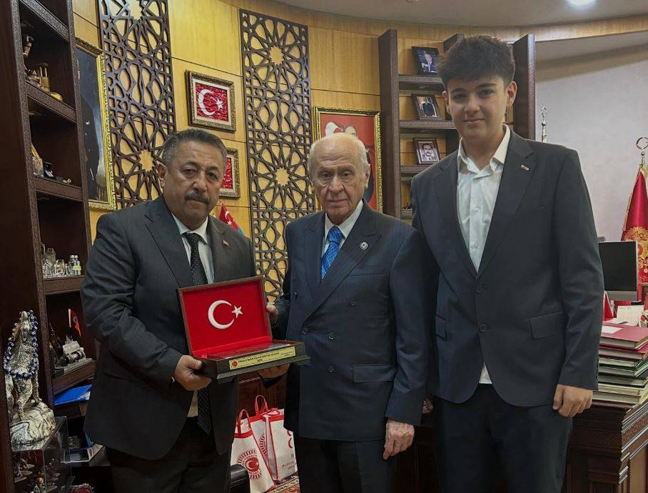 Faruk Bayuk'tan MHP Genel Başkanı Devlet Bahçeli'ye ziyaret